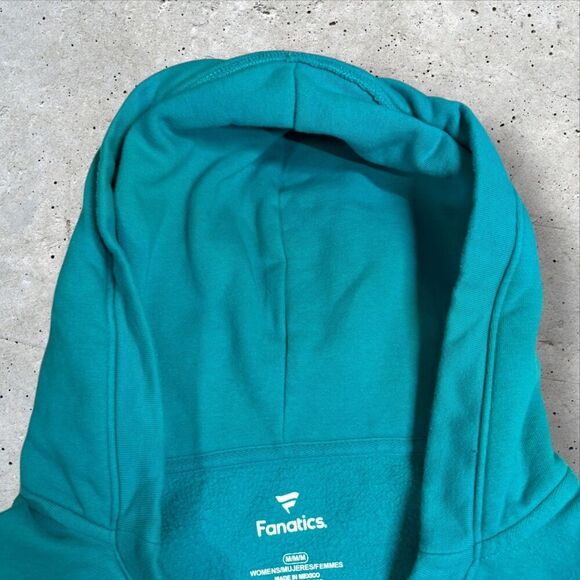 Miami Dolphins Gesicki #88 Hoodie Small Women’s Fanatics Teal NFL Pullover - Picture 7 of 11